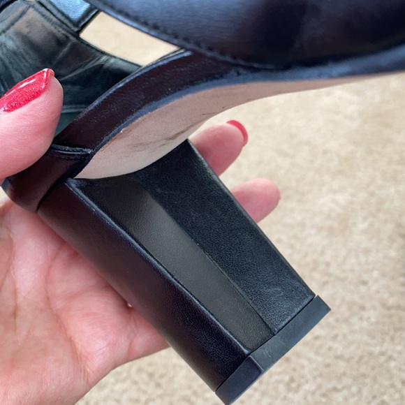 Stuart Weitzman Opendoor Nappa Peep Toe Booties - Picture 14 of 15